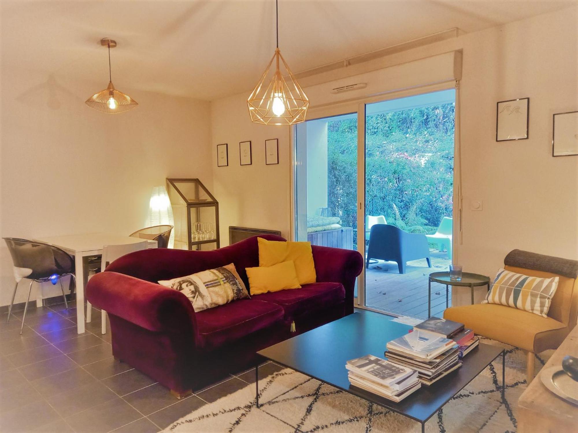T2 Entre Ocean Et Montagnes*Jardin*Wifi Gratuit* Apartment Ustaritz Exterior photo
